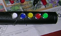 Original coloured push buttons