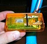 Optical mouse in a Clorets container