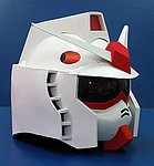 Gundam motorcycle helmet