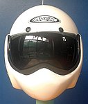 Front view of Avex Top Gun helmet