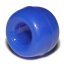 Blue plastic bead