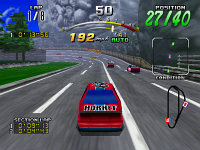 Daytona USA - single player screenshot