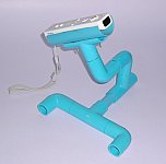 PVC Wii-mote holder with Wii-mote