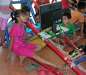 Three orphans involved in driving one car.