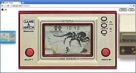 Hipopotam's Game & Watch Octopus Flash simulator