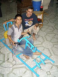 PVC pipe racing game controller - version 03