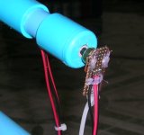 Potentiometer steering assembly