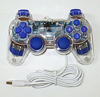 A modern Dualshock-like USB game controller